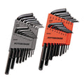 SAE and Metric Long Reach Hex Key Set, 36 Piece S20038