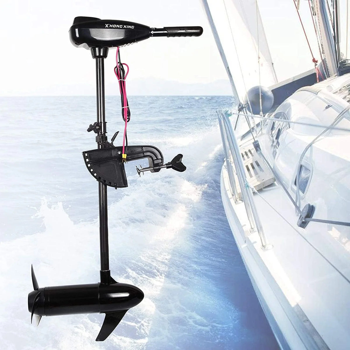 80LBS 12V Electric Trolling Motor K61085