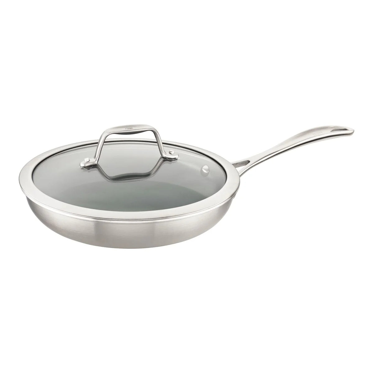 Stainless Steel Ceramic Nonstick Fry Pan with Lid Set R886108