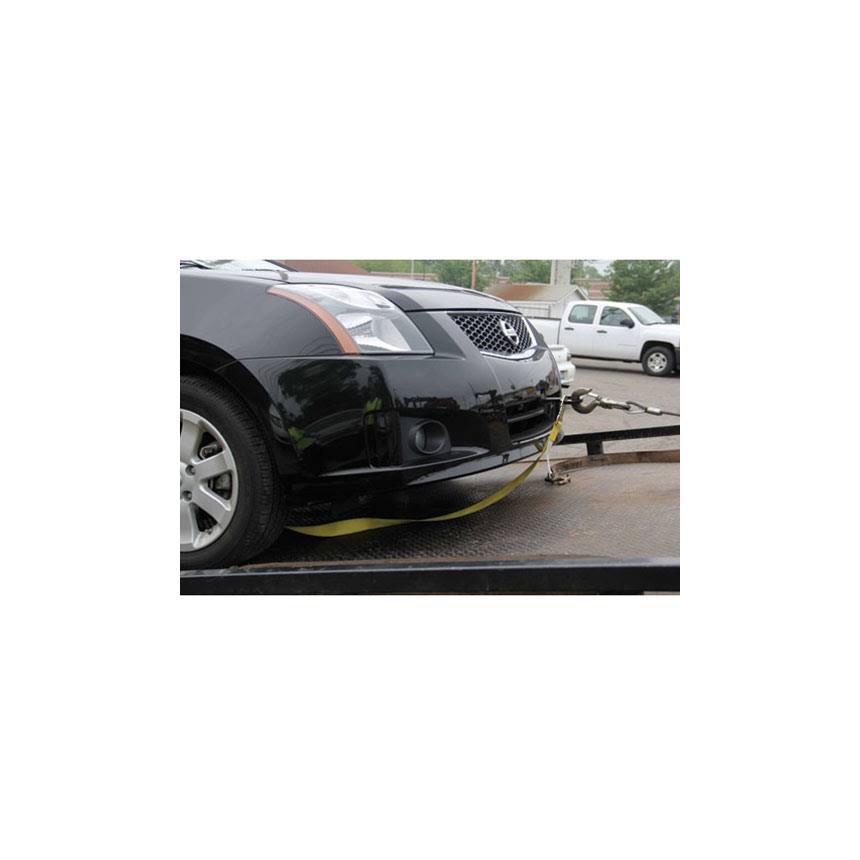 Tow Eye with Safety Strap W1389