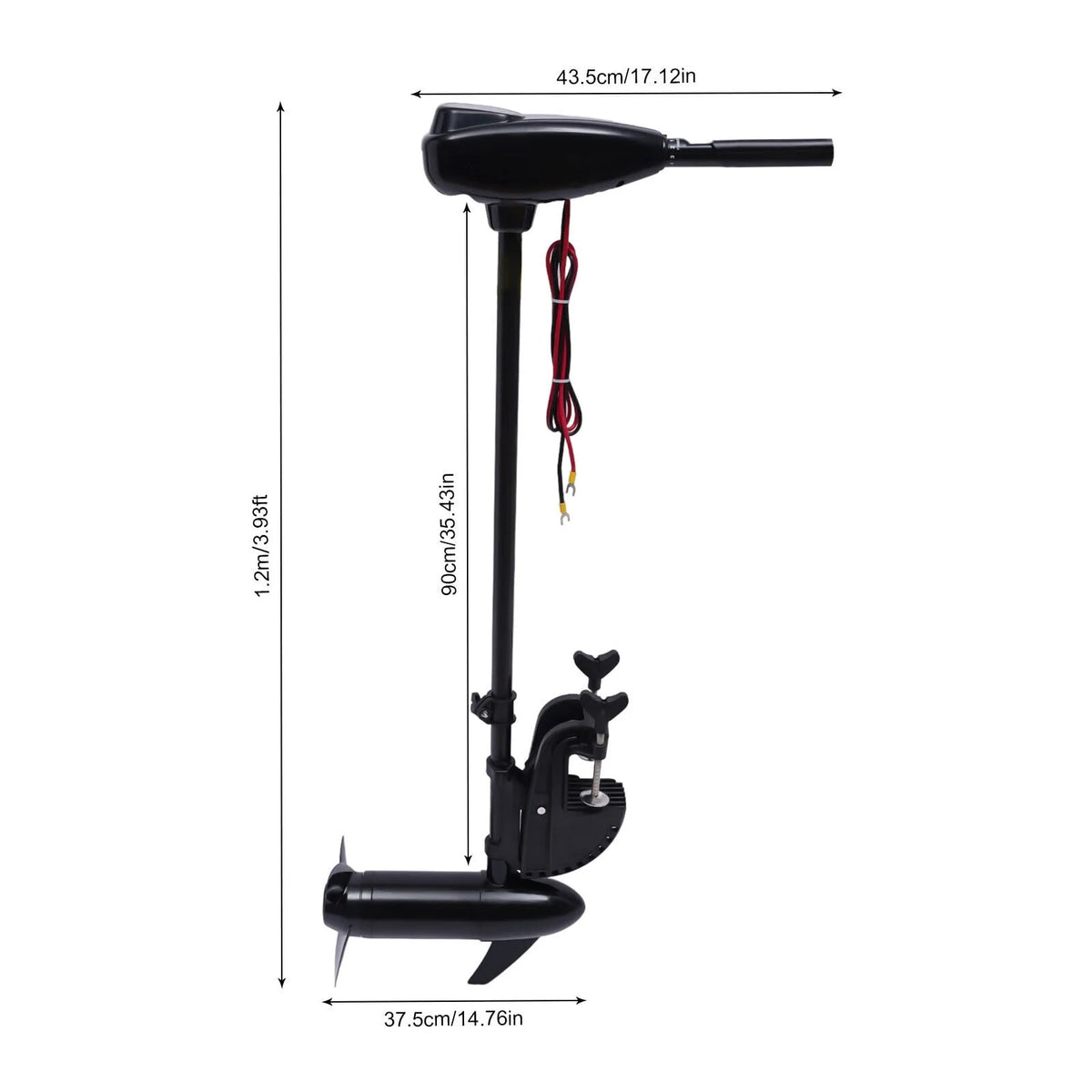 80LBS 12V Electric Trolling Motor K61085