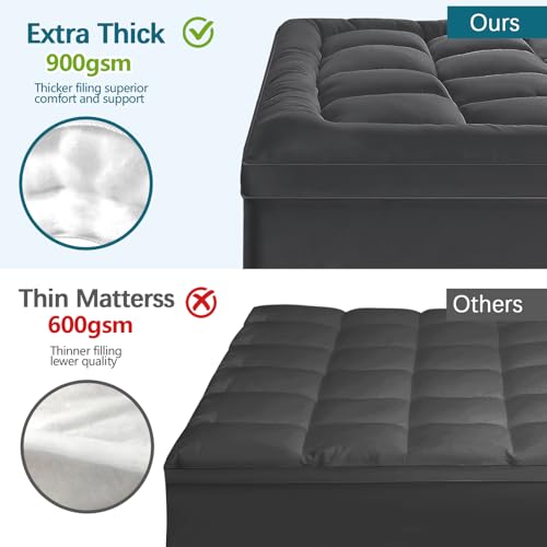Queen Mattress Topper with Deep Pocket X325