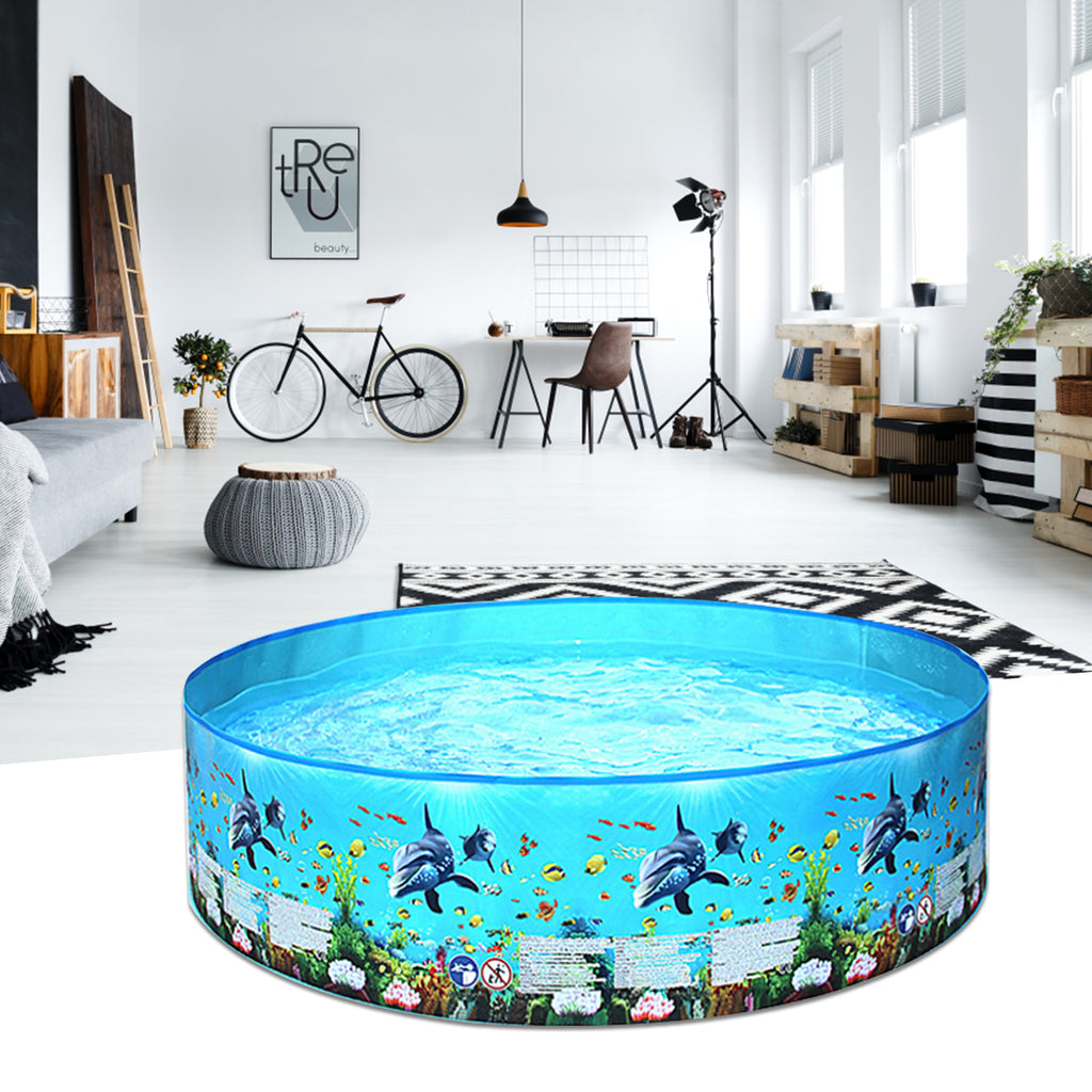 Inflatable Plastic Outdoor Kids Lounge Pool Q9128