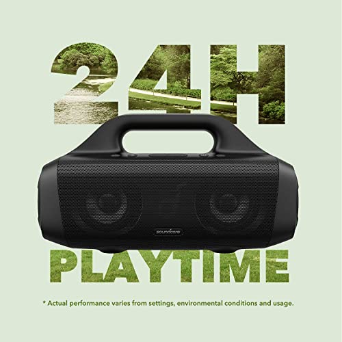 Waterproof Bluetooth Speaker with Titanium Drivers, IPX7, 24H Playtime W5588