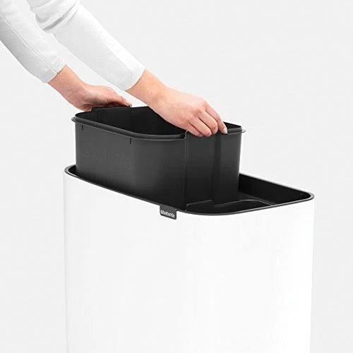 Black Touch Top Trash Can Q769415