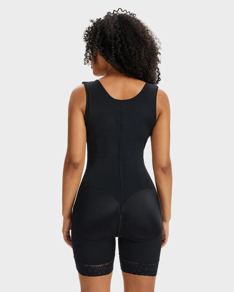 Double-Layer Open Bust Full Body Shaper A839